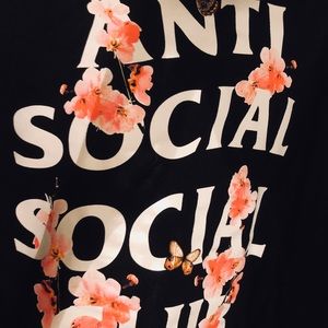 assc hoodie floral